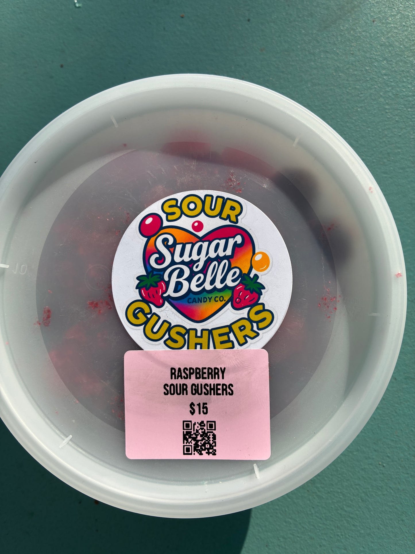 Raspbery Lemonade Sour Gushers