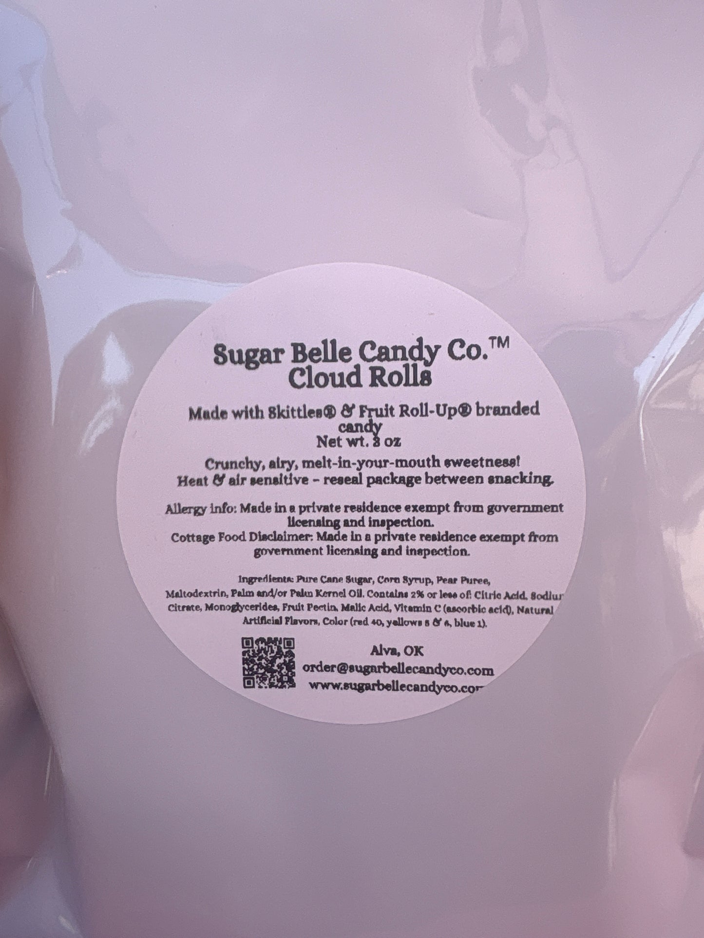 Freeze-Dried Cloud Rolls