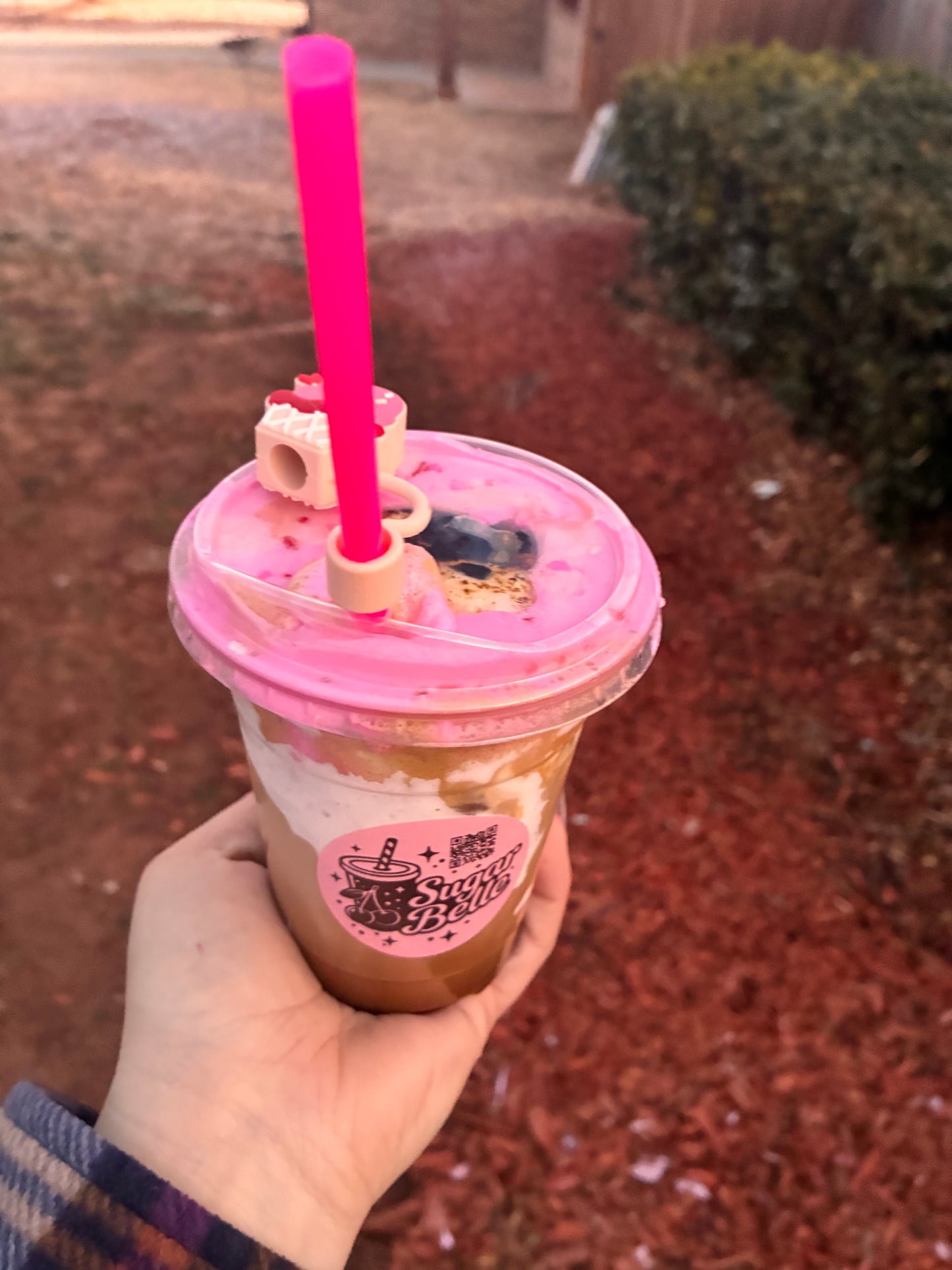 Raspberry White Mocha Latte