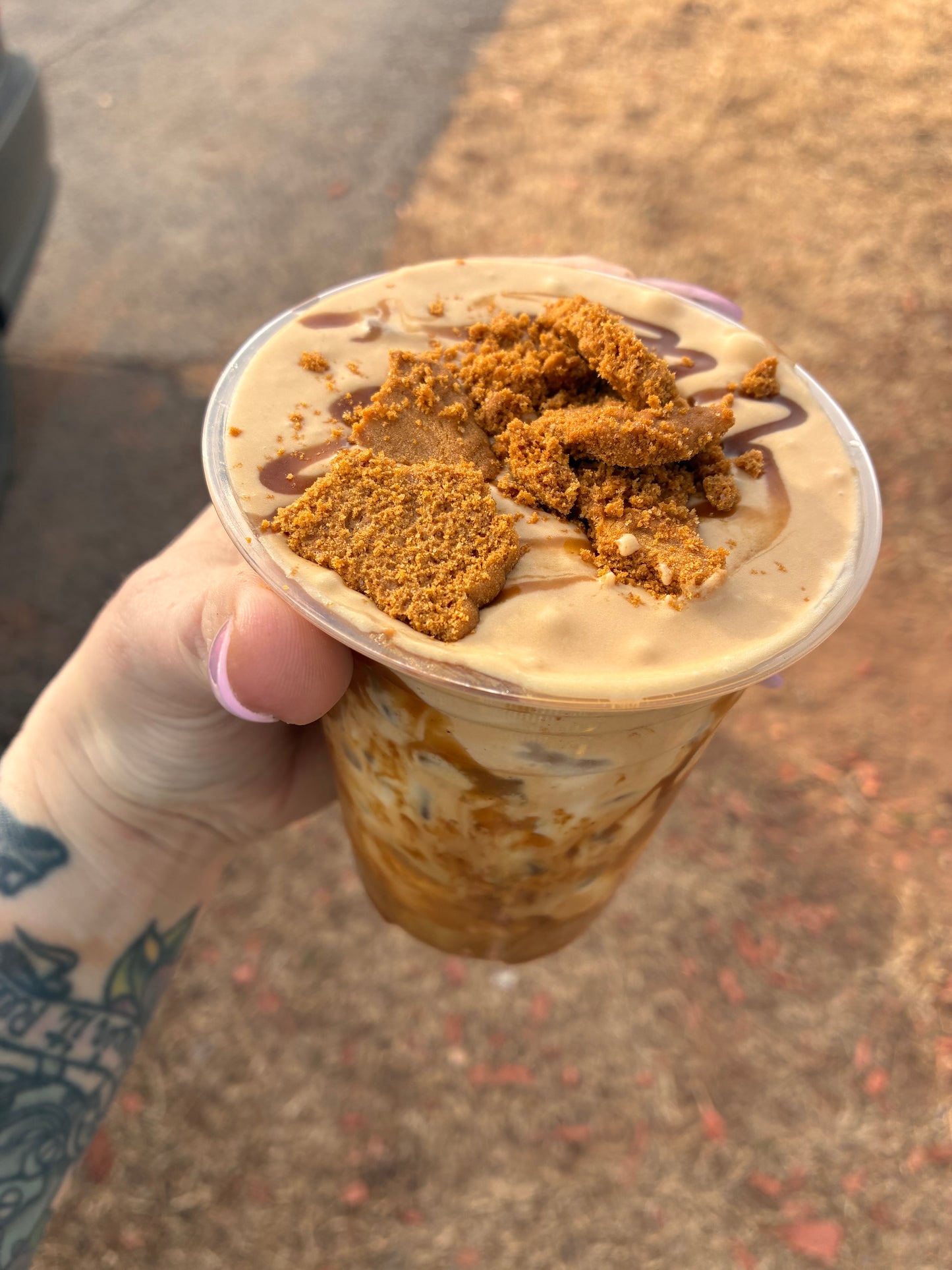 Cookie Butter Iced Latte