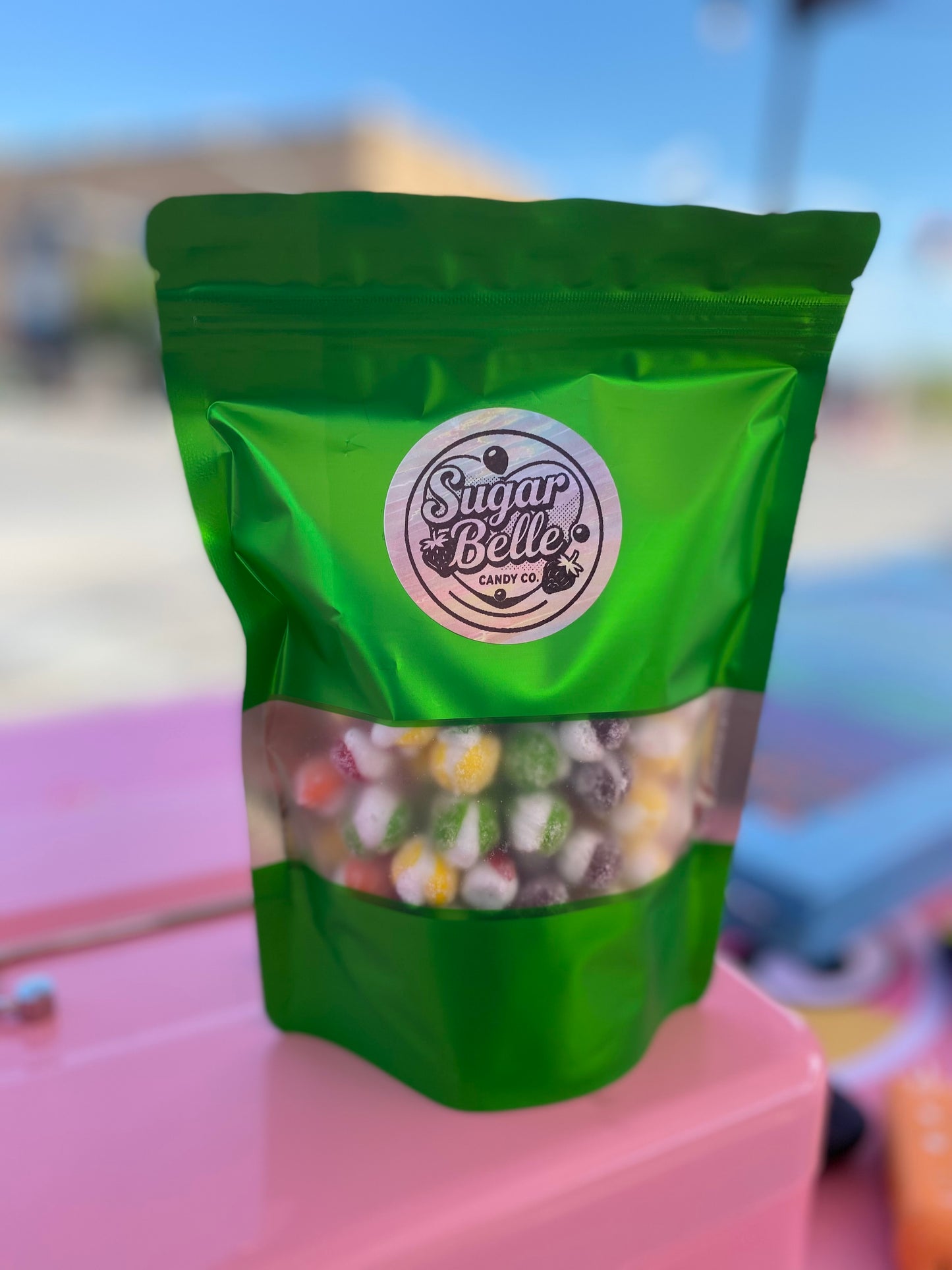 Freeze-Dried Sour Frittles (Skittles)