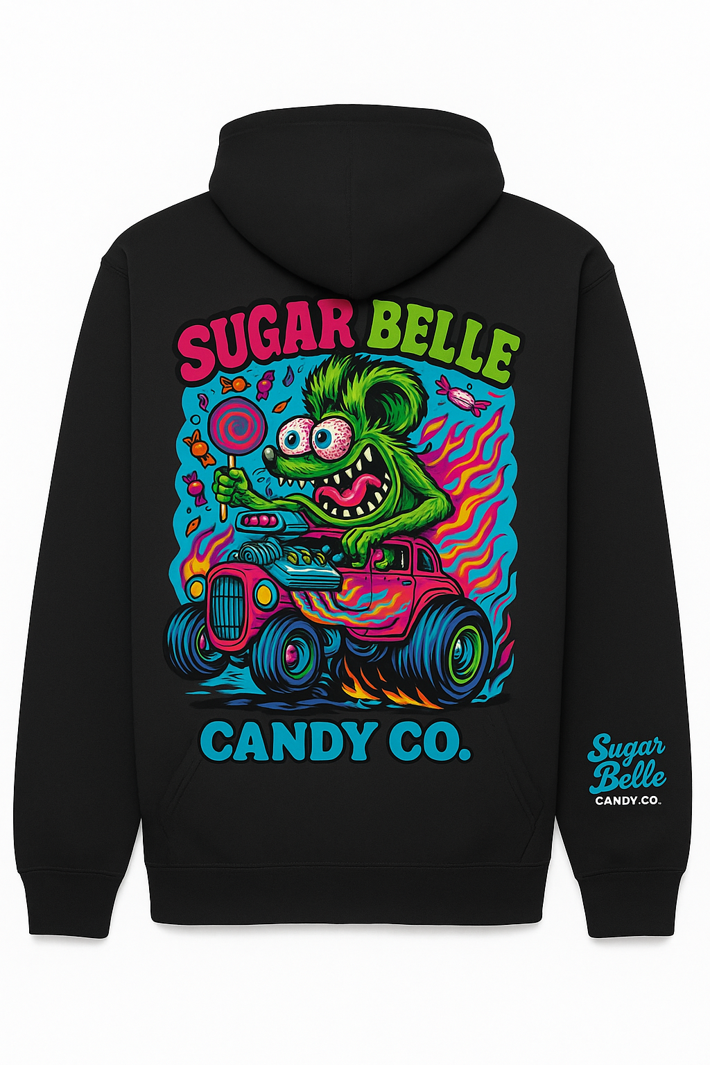 Sugar Belle x Rat Fink Hoodie