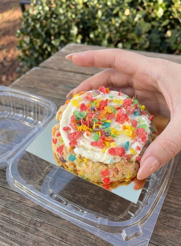 Fruity Pebble Gourmet Cookie – Soft, Chewy, Bakery-Fresh Treat | Sugar Belle Candy Co.