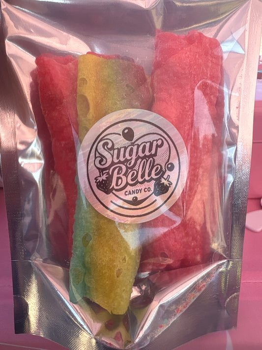 Freeze Dried Rainbow Rolls