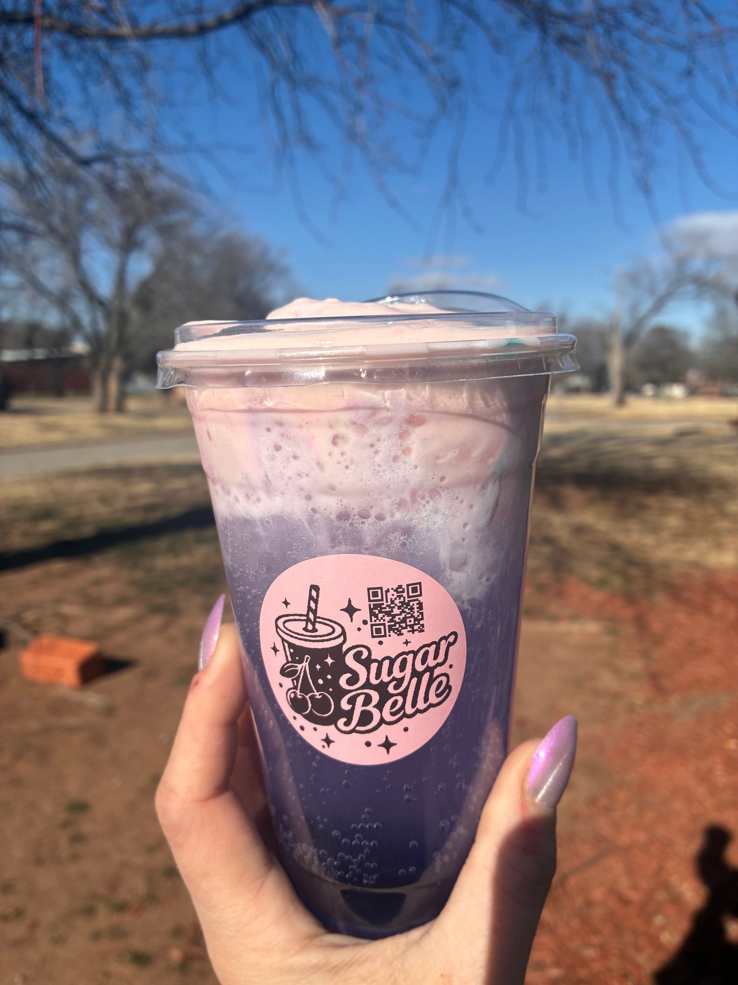 Cotton Candy Dirty Soda