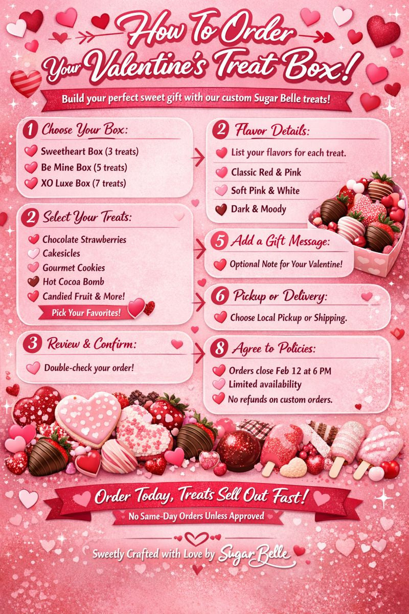 Valentine’s Day Custom Treat Boxes