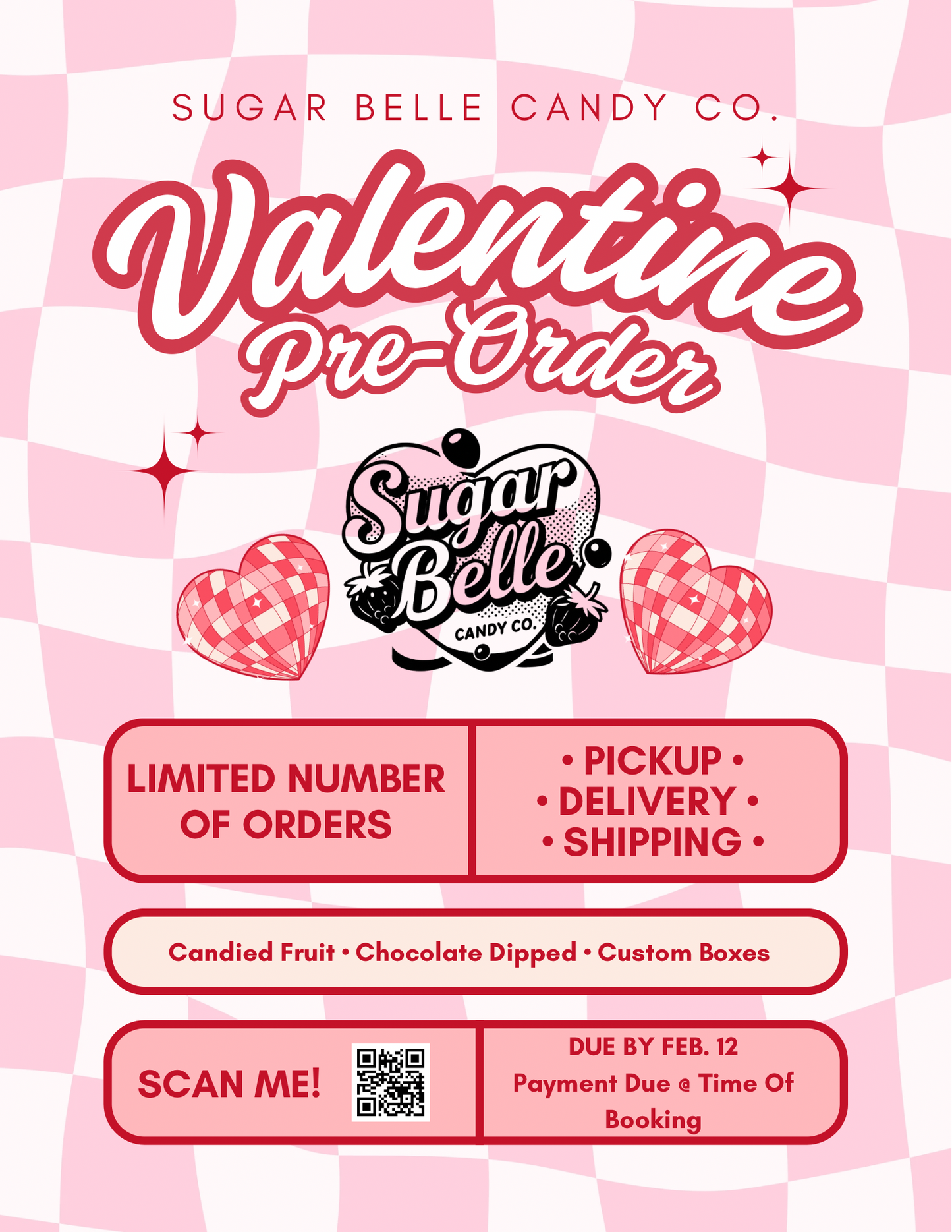 Valentine’s Day Custom Treat Boxes