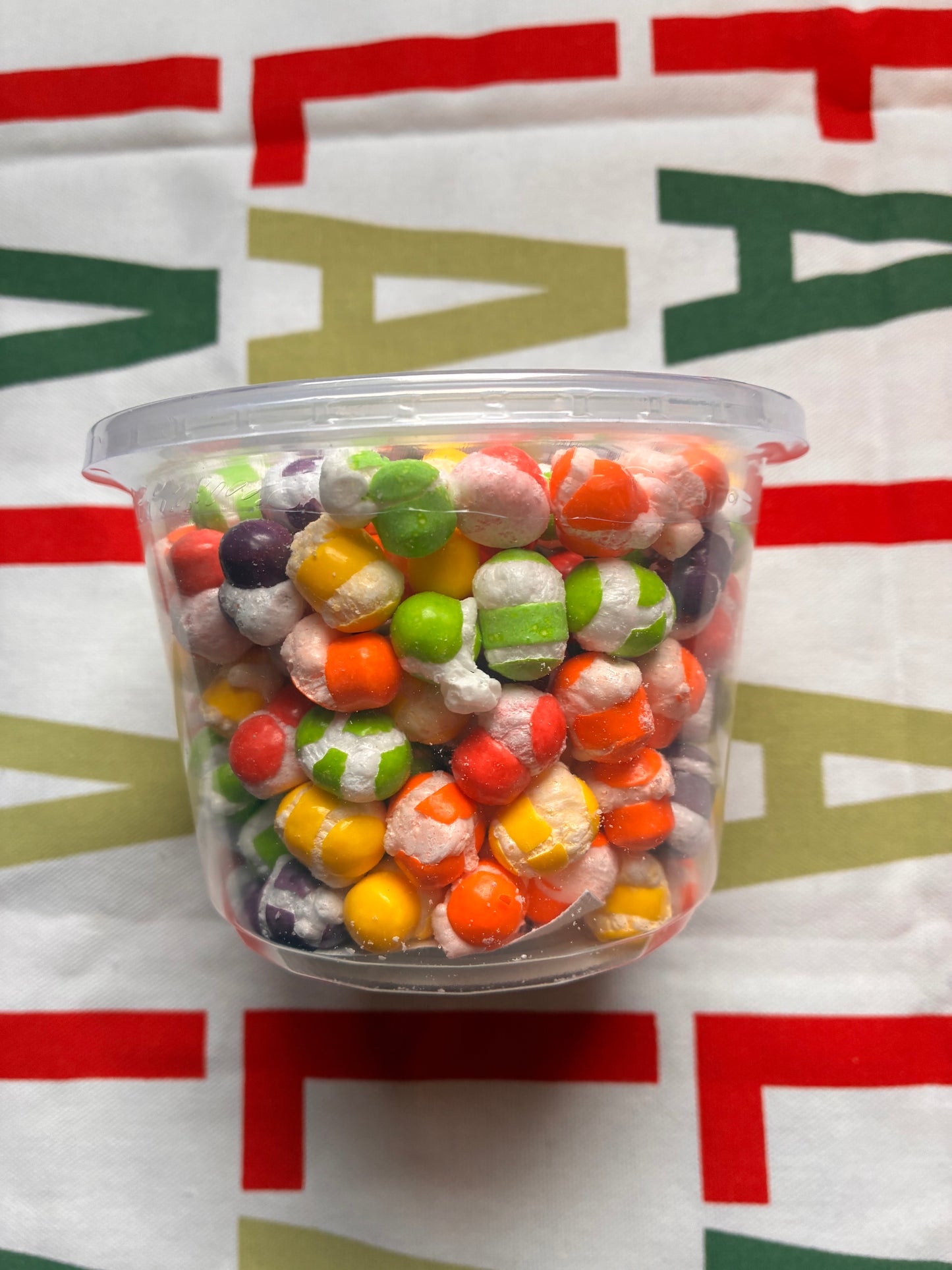 Freeze-Dried Mini Tart Pop Bites (Mini Chewy Sweettarts)