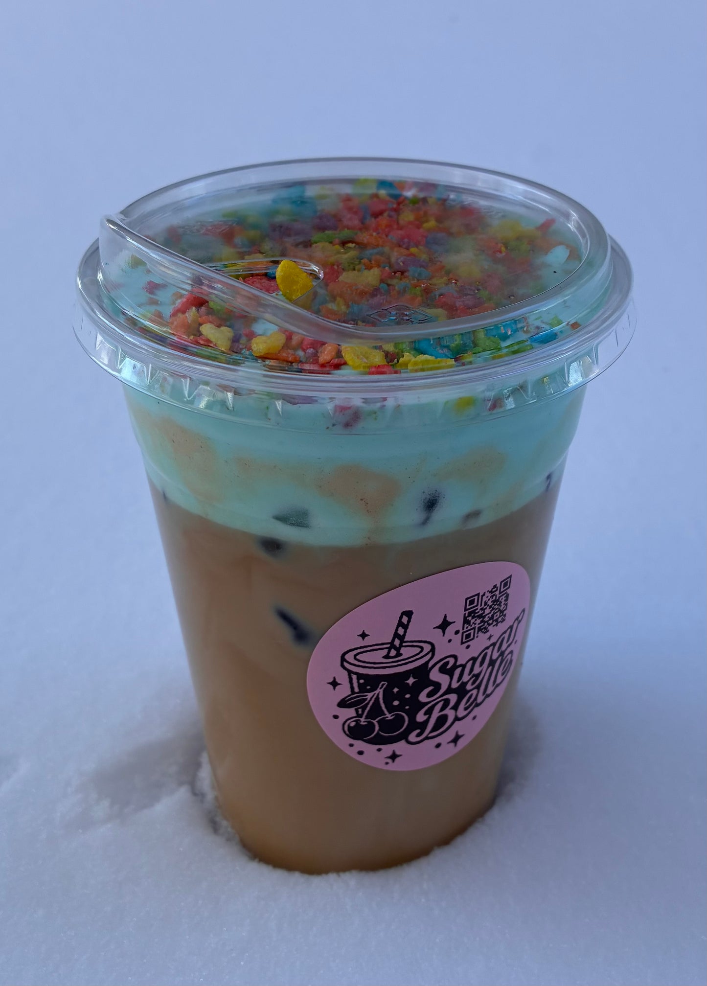 Fruitty Pebble Iced Latte