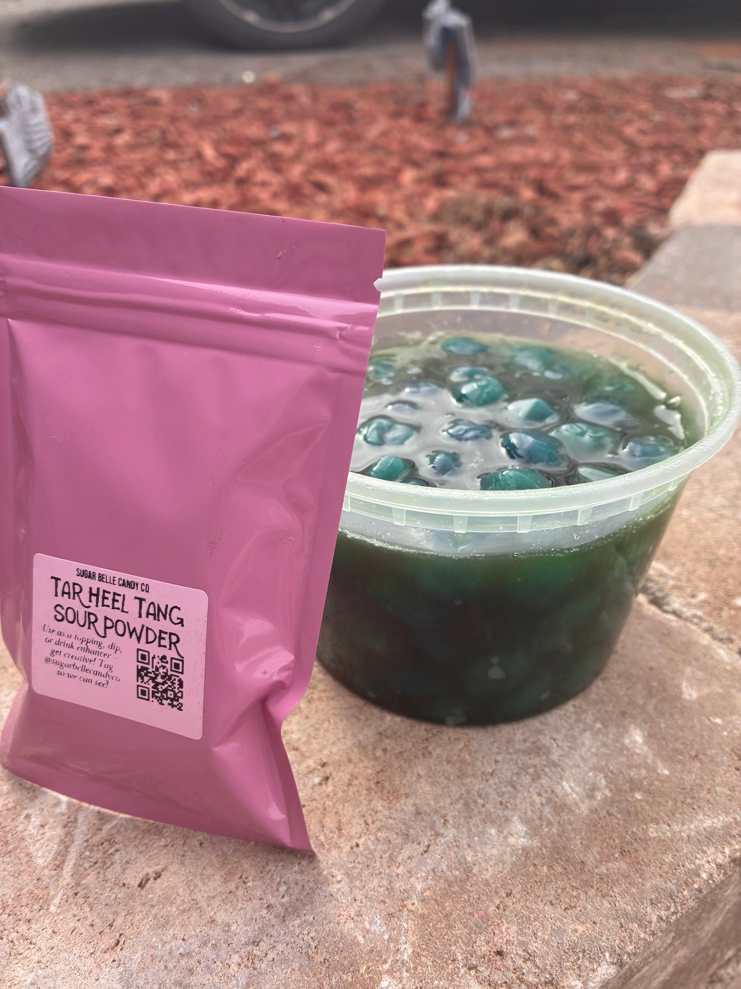 Sugar Belle Swamp Gushers | Extra Sour Candy Gushers with Reusable Sour Swamp Sauce