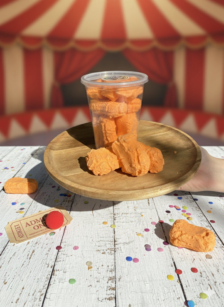 Freeze-Dried Carnival Puff Clouds (Circus Peanuts)