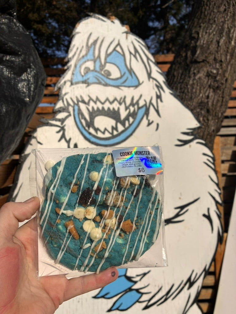 Cookie Monster Colossal Cookies