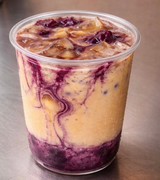 Salted Maple Blueberry Shaken Espresso