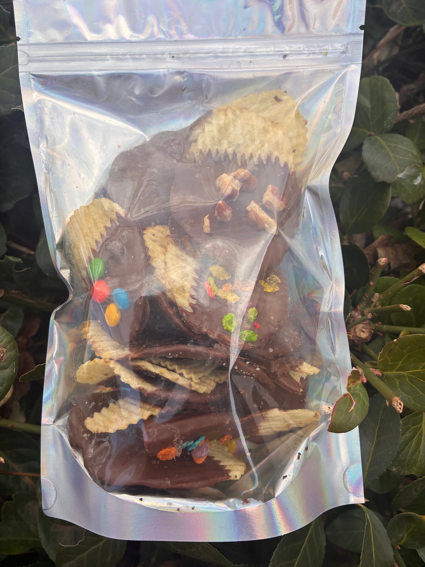 Loaded Chocolate Covered Potato Chips