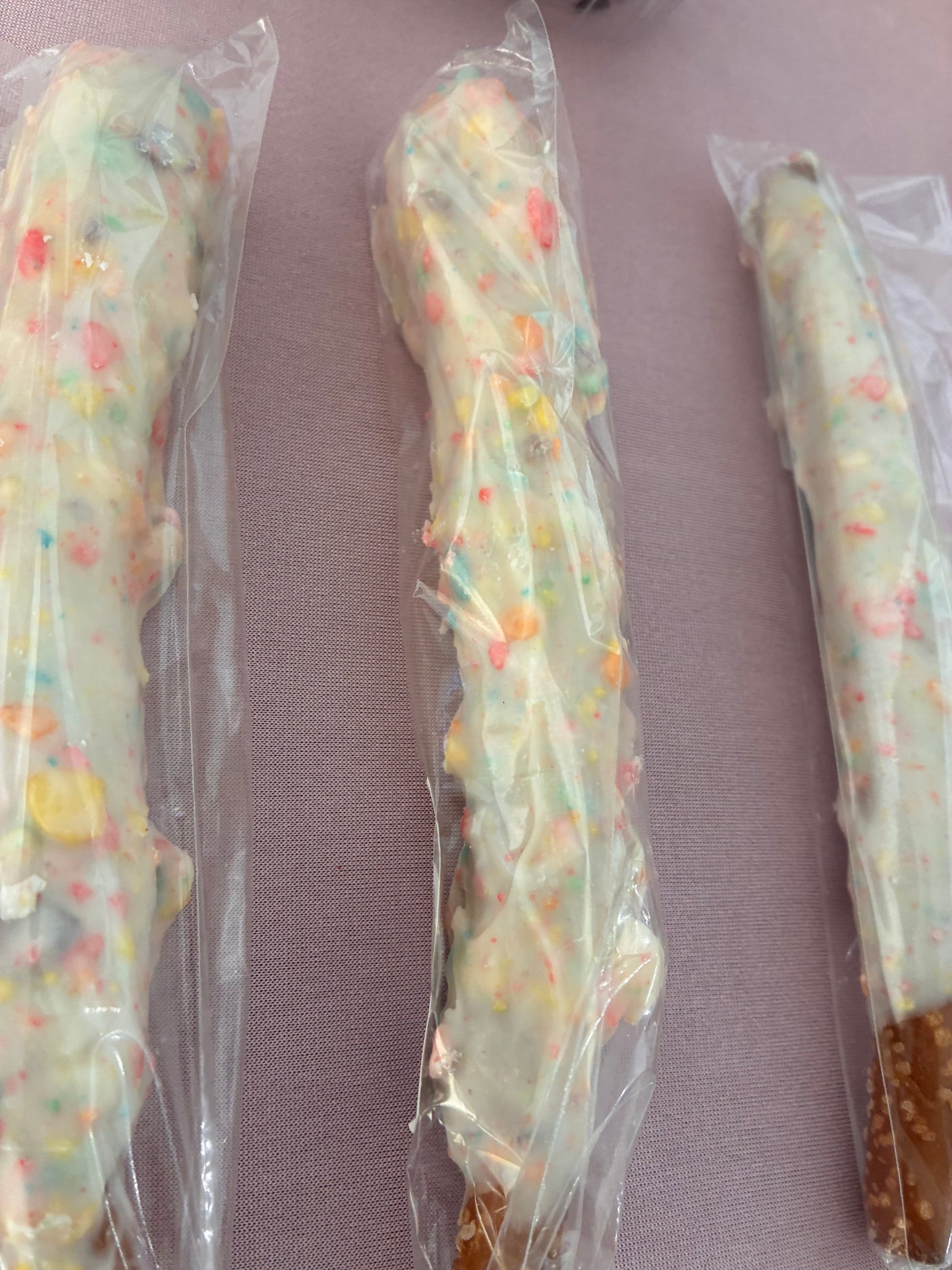 Rainbow Caramel Crunch Stick