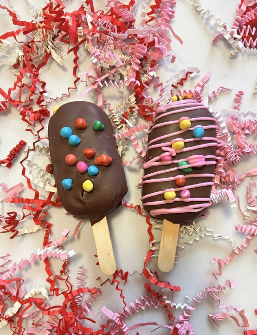 Cosmic Brownie Cakesicle