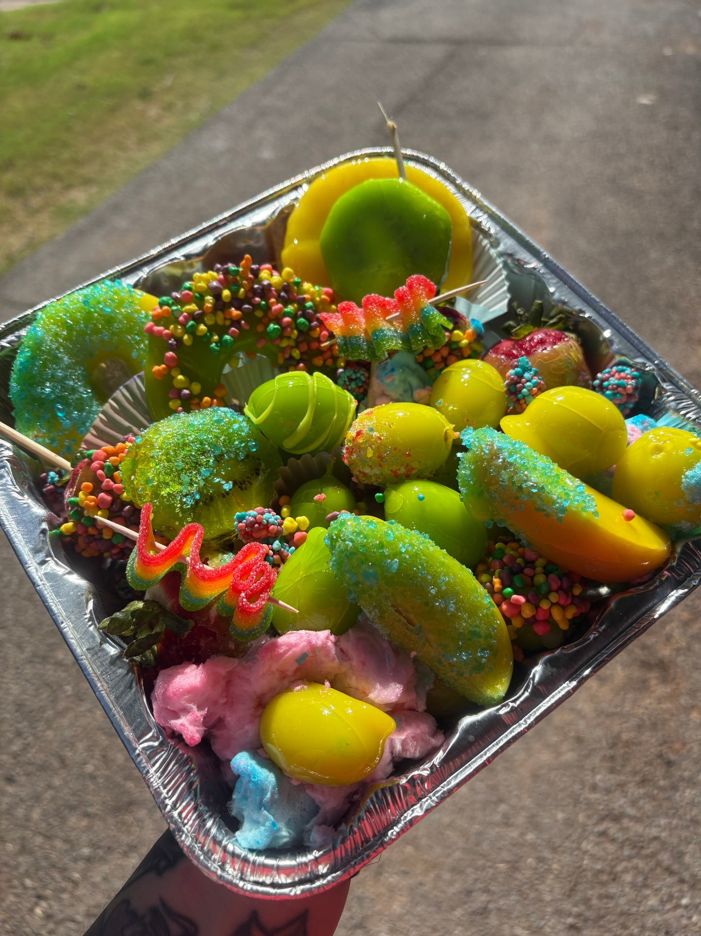 Candied Fruit Variety Trays